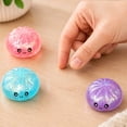thumbnail image 7 of 2026 Upgraded Purple Holographic Glitter Dumpling Squishy Stress Ball, Sparkly Squeeze Fidget Toy, Soft Stretchy Decompression Dough for Anxiety Relief, Cute Novelty Sensory Toy for Kids and Adults, 7 of 7