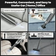 thumbnail image 2 of AUOSHI Cordless Handheld Vacuum Cleaner, 120W 18KPa Strong Suction, Dual HEPA Filtration, Portable Car and Home Vacuum with Multiple Attachments, USB-C Charging, One-Touch Empty Dust Cup, 2 of 9