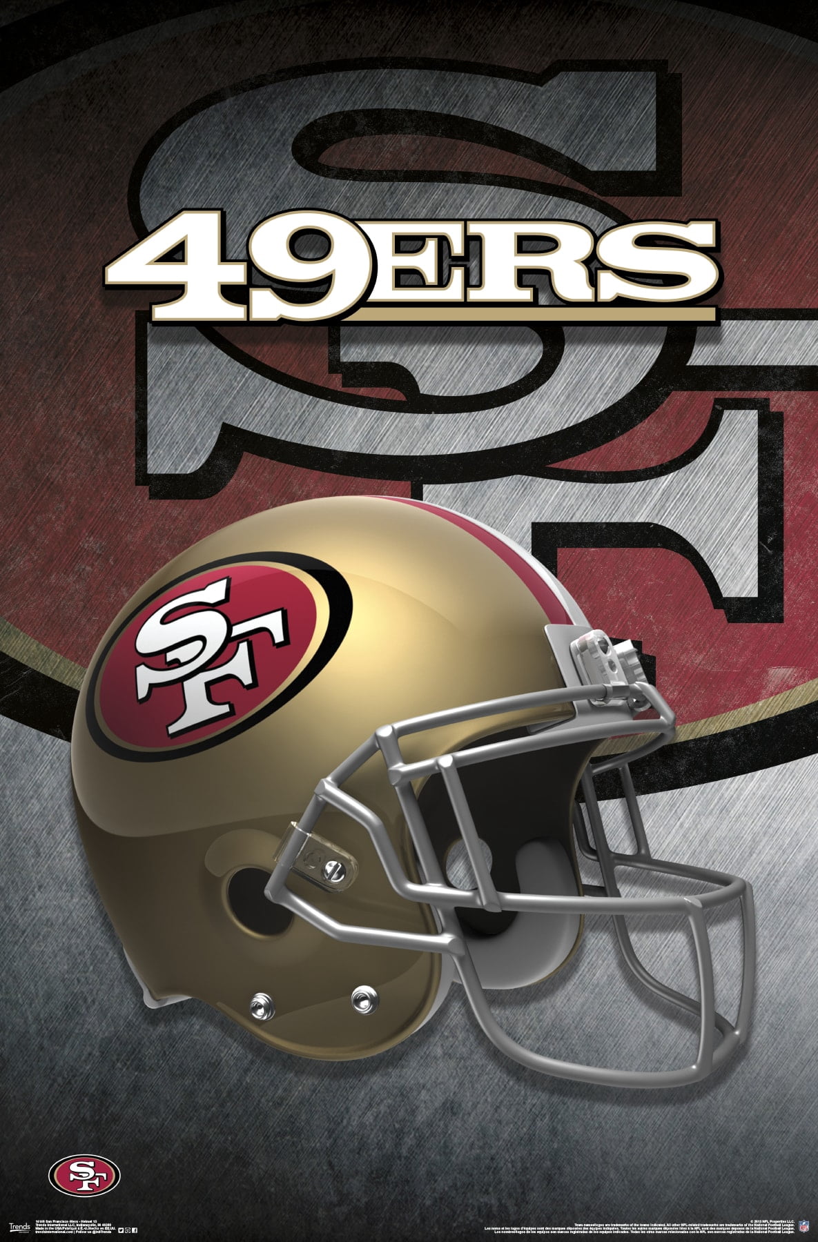 San Francisco 49ers - Helmet - Walmart.com