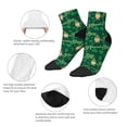 thumbnail image 5 of Fuzoiu St Patrick's Day9 Print Adult Socks, Crew Moisture-wicking Socks, Unisex Cushion Crew Socks,Casual Sports Ankle Socks, 5 of 7