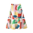 thumbnail image 4 of HH TRAF Vestido midi de verano para mujer, con falda de bloques de color a la moda, sexy, elegante, con cremallera en la espalda y largo hasta los tobillos, estilo playero, 4 of 5