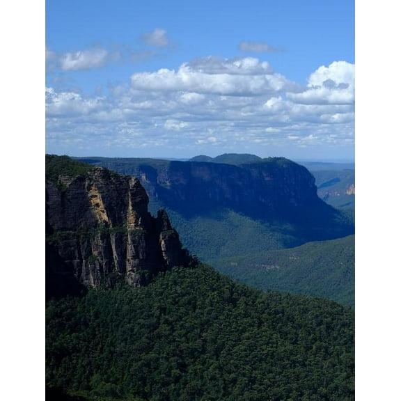 Notebook : Blue Mountains National Park New South Wales Australia 8.5" x 11" 150 Ruled Pages (Paperback)