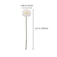 thumbnail image 2 of 6 piezas de flores de plástico Allinless decoración natural para hogar tamaño 30.00X6.00X6.00cm, 2 of 3