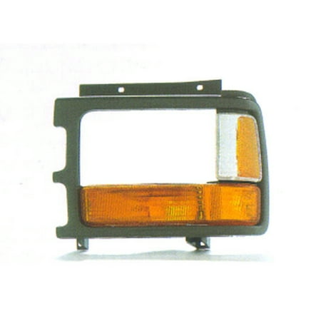 - CPP Left Headlamp Door for 1991-1996 Dodge Dakota CH2512110
