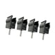 thumbnail image 2 of 4 hebillas para mesa de carrito plegable de camping, hebillas resistentes para carrito de jardín, color negro Forma redonda, 2 of 9