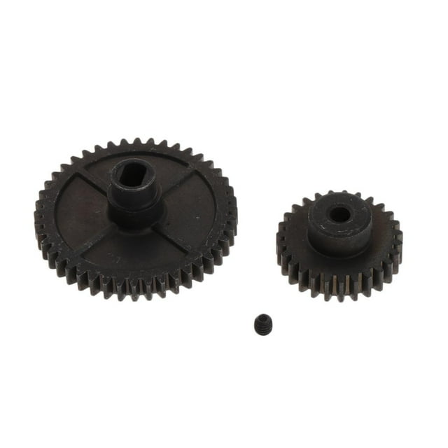 Piezas de actualización de engranaje principal y engranaje de motor y tornillo de diferencia pa 144001 CUTICAT Engranaje principal del coche RC Diff