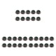 thumbnail image 3 of Inteprter 10 Uds molde para hornear cupcakes antiadherente molde de hojalata para tartas bandeja de galletas de flores DIY tarta de huevo postre Mostrar como imagen 3piezas, 3 of 6