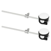 ELAYARD Bass Drum Pedal Hammer Beater Black Felt Head Adjustable Design 2Pcs