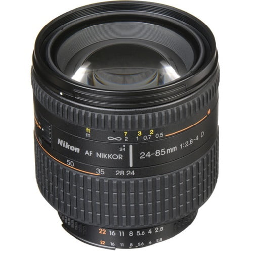Nikon AF FX NIKKOR 24-85mm f/2.8-4D IF Zoom Lens with Auto Focus for Nikon DSLR Cameras