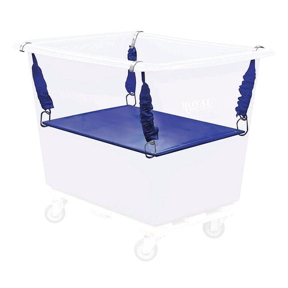 Royal Basket Trucks Poly Spring Lift Kit,6 Bu,Blue G06-BBX-PSN