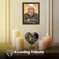 thumbnail image 3 of Yatskia Colorful Sparrow with Blossoms Mini Funeral Keepsake Urns for Human Ashes Adult Man, Little Memorial Burial Urn for Ashes for Women, (Heart Pack of 1, 3 Inch), 3 of 8