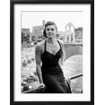 thumbnail image 2 of Art.com Raw Wind in Eden, Esther Williams, on Location in Rome, 1958 Photo, Black Frame Wall Art, 17" x 21", 2 of 5