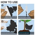 thumbnail image 4 of Bearachild Paquete de 40 atrapamoscas para plantas, Control pegajoso de moscas de doble cara, protección para vegetales, accesorios para insectos Type5 NO5, 4 of 6