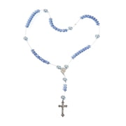 Rosary Necklace Making Supplies, Catholic Prayer Beading Kit, First Communion Gift For , 1 kit