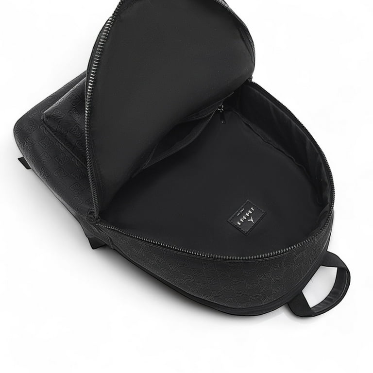 New Jordan Monogram Full-Size Backpack in Black, Adult - Walmart.com