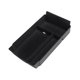 thumbnail image 2 of Organizador central negro para reposabrazos de coche, caja de almacenamiento resistente al desgaste, repuesto profesional con flocado, 2 of 8