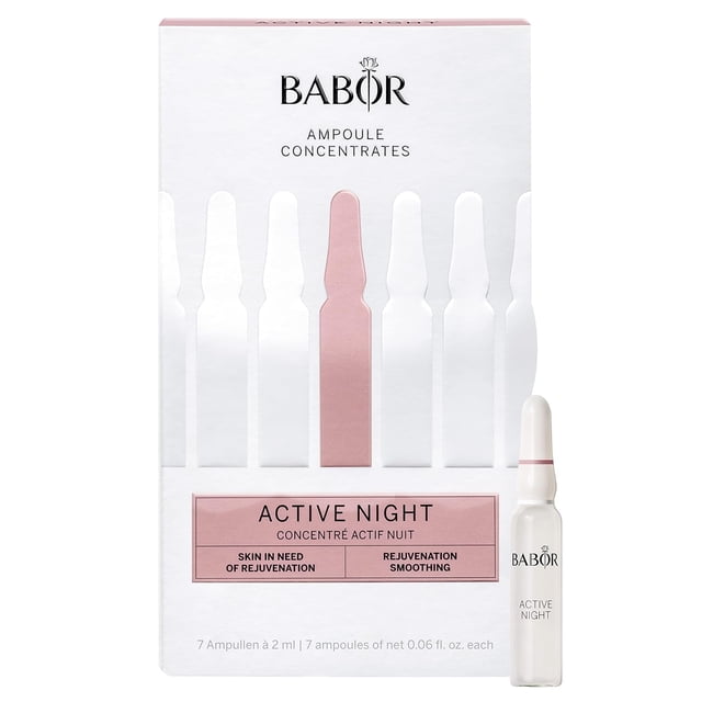 Ampolla nocturna Serum BABOR Active con ácido hialurónico para 7 días