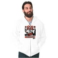 thumbnail image 3 of Popeye Let Your Hustle Do The Talking Zip Hoodie Sweatshirt Men Brisco Brands M, 3 of 6