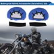 thumbnail image 2 of Accesorios para Casco de Motocicleta Decoración Orejas de Panda Rojo para Cascos de Motocicleta Bicicleta Esquí Pegatina de Felpa Azul 2 Juegos, 2 of 6