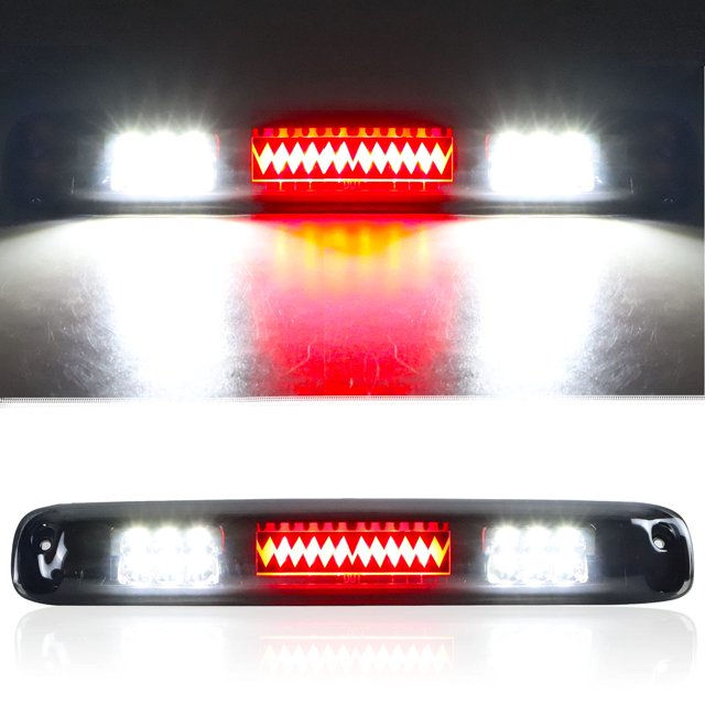 Tresound LED Third 3rd Brake Light for 1999-2007 Chevy Silverado GMC Sierra 1500 2500 3500 HD Classic, Rear Cargo Lamp High Mount Stop light