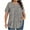 Stick Figure, variant on Plus Size Tops T-shirts for Women Tunic Short Sleeve Shirts Floral Blouses Loose Summer Tops Round Neck Summer Fashion Basic Daily Essentials L-5XL