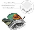 thumbnail image 6 of Naloa Space Adventurer Cat Oven Mitts and Pot Holders 4 pcs Set, Cooking Baking Grilling Kitchen Oven Glove for Cooking, 6 of 6