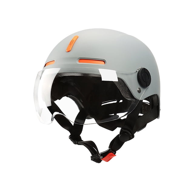 relayinert For Any Head Size With Our Adjustable Electric Bike Motorcycle Cycling Equipment Deep Space Grey Single Mirror Style
