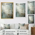 thumbnail image 4 of Designart "Lunar Surface in Minimalism Grey V" Abstract Canvas Wall Art - Modern Grey Tachisme Entryway Wall Art, 4 of 6