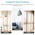 thumbnail image 4 of MasteelfCA 2pcs Decorative Curtain Rod Finials Crystal Iron Art Curtain Rod Ends Accessory, 4 of 9