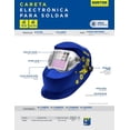 thumbnail image 2 of Careta Electronica Solar Soldar Area Visión 98x43 Mm Surtek SURTEK CSS01, 2 of 3