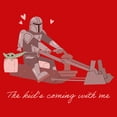 thumbnail image 2 of Boys Star Wars: The Mandalorian The Kid's Coming With Me T Shirt, 2 of 5