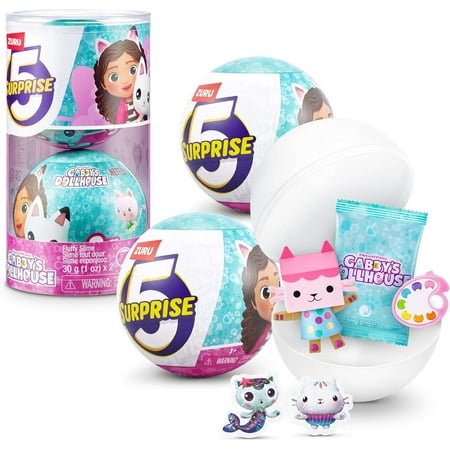 5 Surprise Mini Brands! Gabby's Dollhouse LOT of 2 Mystery Packs