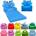 3 In 1 Kids Sofa Couch Fold Out Foldable Princess Toddler Chair Bed 3-in-1-kids-sofa-couch-fold-out-foldable-princess-toddler-chair-bed
