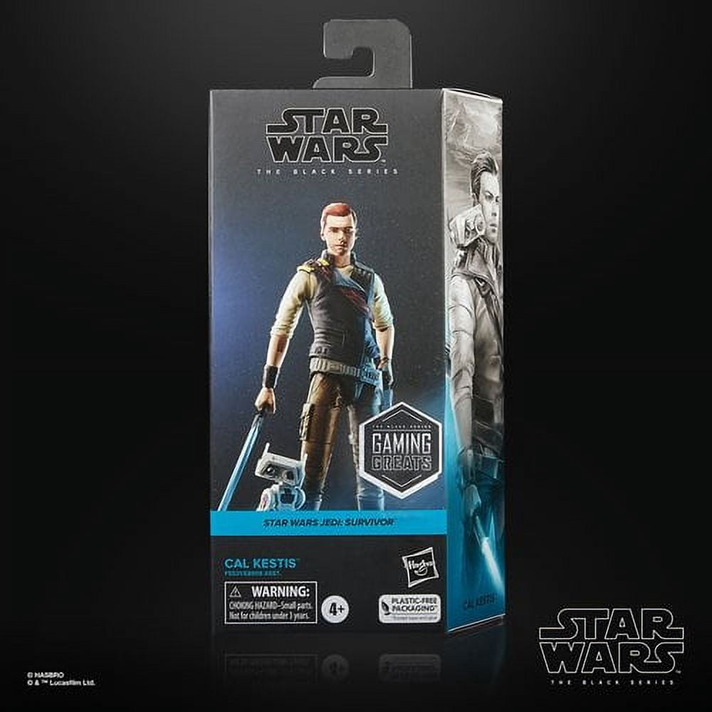Star Wars the Black Series Cal Kestis Toy, Star Wars Jedi: Survivor Collectible Action Figure