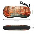 thumbnail image 2 of KLL Fantasy Underwater Jellyfish Print Eyeglass Case for Men & Women's Classy Travel Eyewear Holder Case Zipper Eyeglasses Case With Hook, 2 of 6