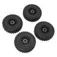 thumbnail image 1 of RC Truck Wheel Tires, Rubber Tires, Designed for MN82 and LC79 RC Cars. Stylish and Slick, Enhance Your Racing Experience with Ease of Use for Installation and Replacement, 1 of 7
