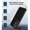 thumbnail image 4 of Compatible with Xiaomi 12T Pro Case Silicone Shockproof Xiaomi 12T Pro Phone Case Anti-Scratch Ultra Thin Plating TPU Cases (Xiaomi 12T Pro, Black), 4 of 7
