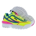 thumbnail image 4 of Fila Disruptor Ii Exp Girls Shoes Size 3, Color: Neon/Blue, 4 of 5