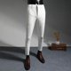 thumbnail image 3 of Pantalones de verano a rayas recortados para hombre, pantalón de traje masculino con drapeado fluido, nuevo y elegante, de alta calidad, estilo coreano, ropa elegante, 3 of 5