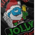 thumbnail image 5 of Santa Grumpy Smurf Jolly Christmas Romper Boys or Girls Infant Baby Brisco Brands 12M, 5 of 7