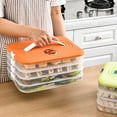 thumbnail image 3 of Caja de almacenamiento portátil para bolas de masa de gran capacidad, caja de almacenamiento combinada de múltiples capas con temporizador, caja de wonton para refrigerador de cocina, 3 of 6