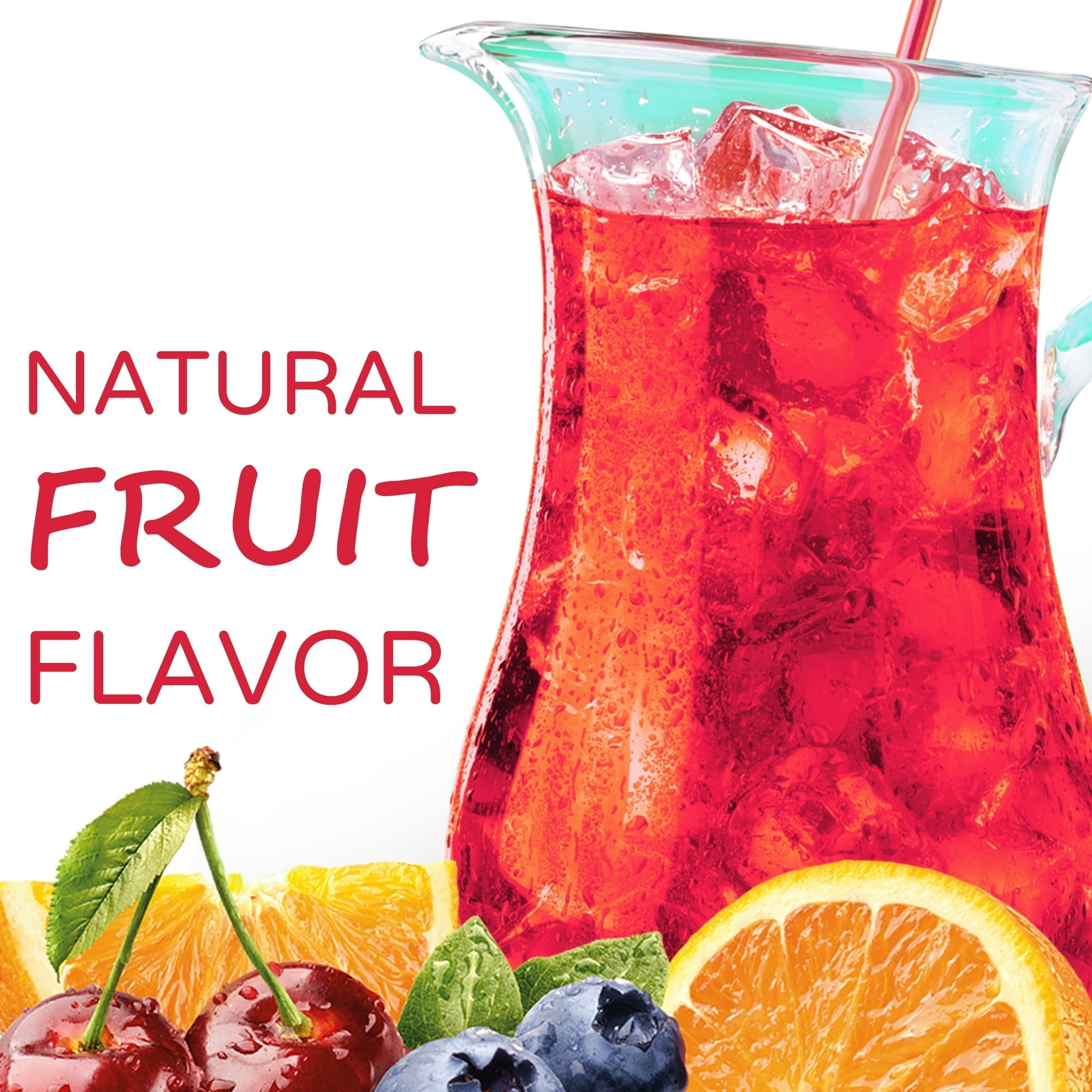 Crystal Light Fruit Punch Powdered Drink Mix Low Calori Sugar Free 6ct (12 Pack)