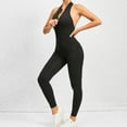 thumbnail image 4 of MKLEKYY Leggings para mujer, monos de yoga para mujer, monos deportivos para entrenamiento, ropa deportiva para mujer, monos y monos deportivos para mujer, mono deportivo cruzado sin espalda 4975, 4 of 4