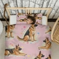 thumbnail image 3 of German Shepherd Duvet Cover and Pillowcase Set for Single Bedding, Bedroom Accessories for Kids Teens, 3 of 5
