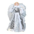 thumbnail image 2 of Angel Treetop Decorative Doll Holiday Figurine Elegant Dress Cloth for Christmas Tree Decoration Bedroom Living Room, 2 of 9