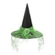 thumbnail image 2 of Decoraciones de Halloween Fiesta de Halloween Sombrero de bruja Cubierta de cara de encaje Sombrero de bruja de mago Sombrero de tafetán de poliéster Sombrero de bruja de encaje de disfraz, 2 of 6