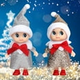 thumbnail image 2 of Muñeco de elfo pequeño de Navidad, 4 piezas de bebé de Navidad, muñeco de elfo de Navidad, Mini muñeco de elfo, juguetes, rendimiento inigualable, 2 of 8