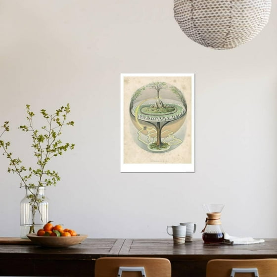 yggdrasil the sacred ash the tree of life the mundane tree of norse