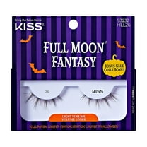 KISS Full Moon Fantasy, False Eyelashes, Moody Mystique, 12 mm, 1 Pair