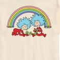 thumbnail image 3 of The Cat in the Hat - Thing 1 2 Rainbow - Men's Short Sleeve Graphic T-Shirt, 3 of 5